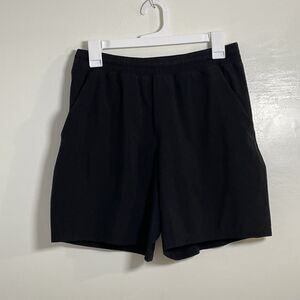 Lululemon Shorts Men's Medium Black Pace Breaker Liner Pocket Athletic Running